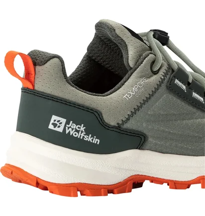 Кросівки дитячі Jack Wolfskin Cyrox Texapore Low Grey 4062781-4137