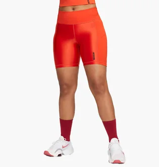 Шорты женские Nike Pro 18 Cm Orange DX0223-633
