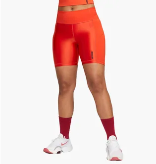 Шорты женские Nike Pro 18 Cm Orange DX0223-633