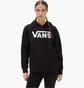 Худі жіноче Vans Classic V Boyfriend Fit Pullover Hoodie Black VN000A5RBLK