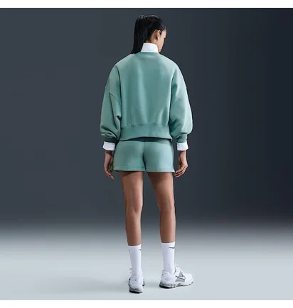 Свитшот женский Nike Style Flc Crew Oos Green DQ5761-017