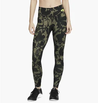 Леггинсы женские Nike One Luxe Icon Clash Green Dm7623-010