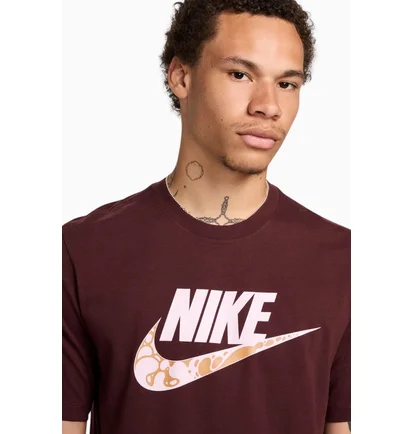 Футболка мужская Nike Nsw Tee 12Mo Futura Bordo FQ8034-652