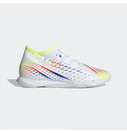 Футзалки унисекс Adidas Predator Edge.3 Indoor Soccer Shoes White Gv8517
