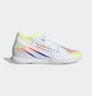Футзалки унисекс Adidas Predator Edge.3 Indoor Soccer Shoes White Gv8517