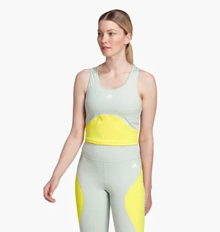 Майка женская Adidas Trn Hiit Cro Tk Turquoise Hm3896