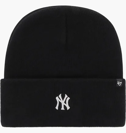 Шапка унисекс 47 Brand Mlb New York Yankees Base Runn Black B-BRNCK17ACE-BKB