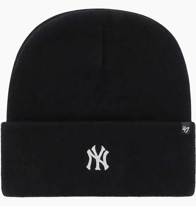 Шапка унисекс 47 Brand Mlb New York Yankees Base Runn Black B-BRNCK17ACE-BKB