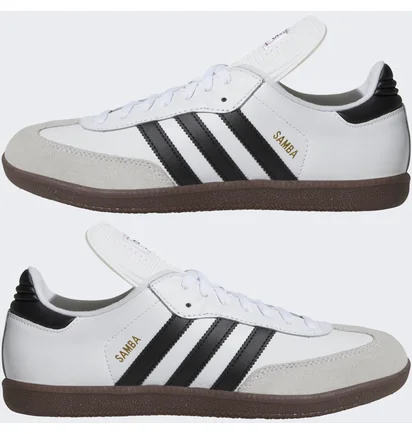 Футзалки мужские Adidas Samba Classic Shoes White 772109