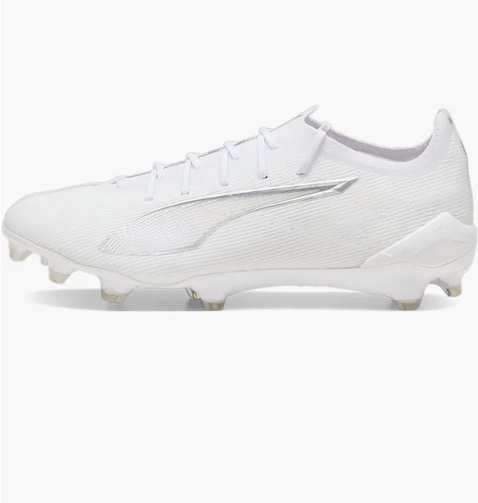 Бутсы унисекс Puma Ultra 5 Ultimate Fg White 107683-04