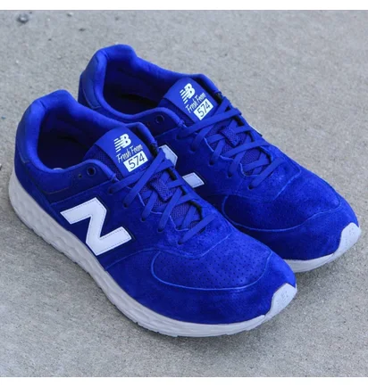 Кросівки чоловічі New Balance 574 Fresh Foam Suede Mfl574Fe Blue MFL574FE