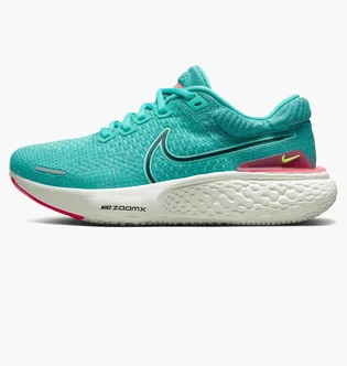 Кроссовки женские Nike Zoomx Invincible Run Flyknit 2 Running Shoes Turquoise Dc9993-300