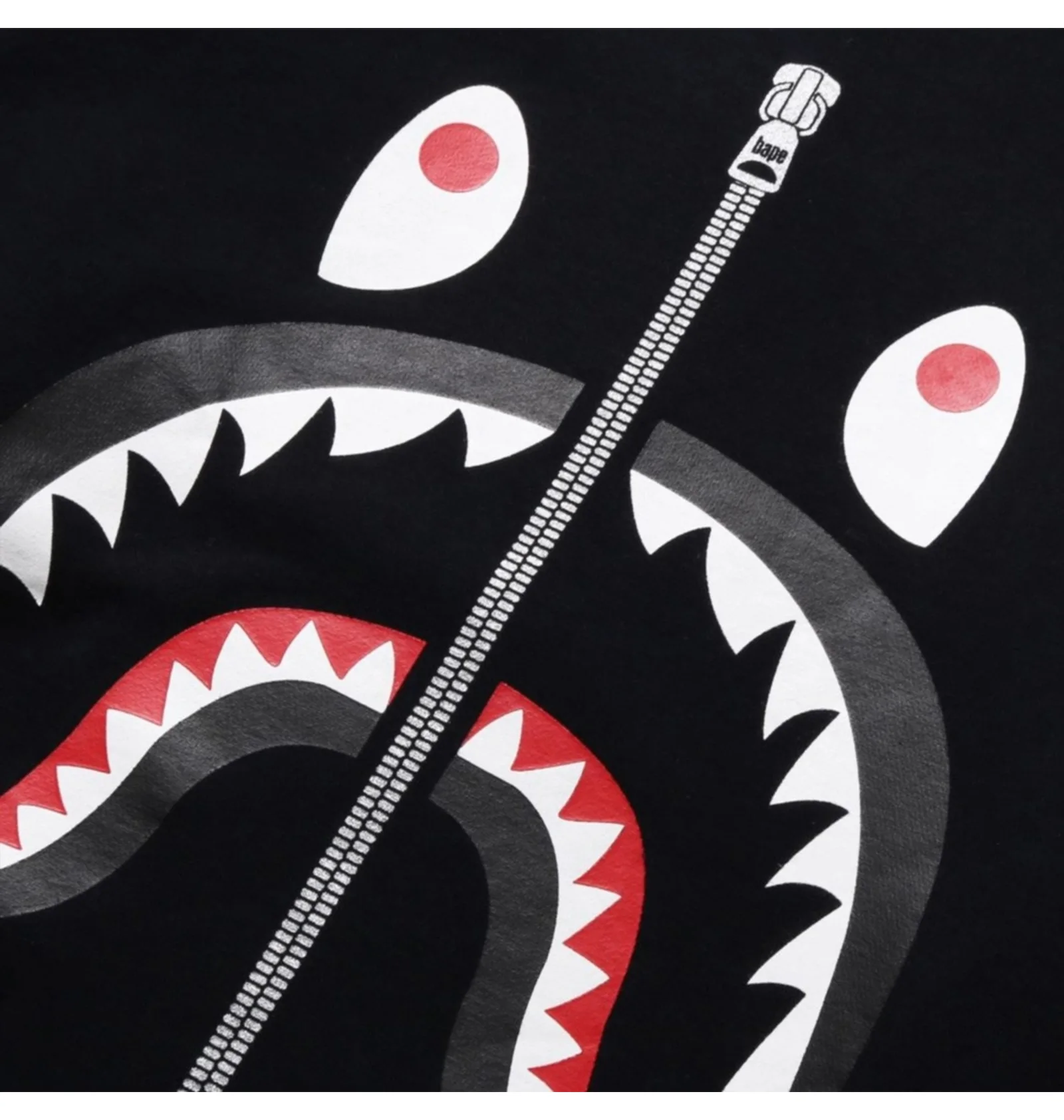 ᐉ Свитшот мужской Bape Shark Crewneck Black 1I30113013BLK