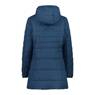 Парка жіноча Cmp Jacket Long Fix Hood Blue 32K1556-M928
