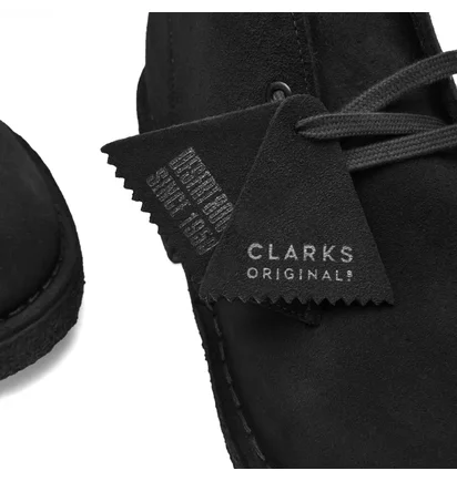 Ботинки мужские Clarks Originals Desert Boot Black 26155480