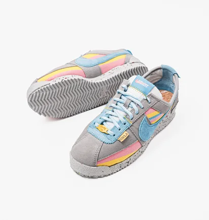 Мужские кроссовки Nike Cortez Sp Grey Blue X Union La Grey Dr1413-002
