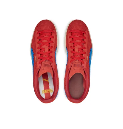 Кроссовки мужские Puma One Piece X Suede Red 396520-01