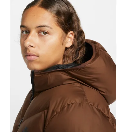 Парка чоловіча Nike Sf Wr Pl-Fld Hd Parka Brown Dr9609-259