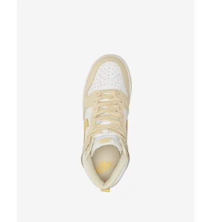 Кроссовки женские Nike Dunk High White/Yellow DD1869-201
