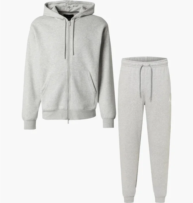 Спортивний костюм чоловічий Nike Brooklyn Fleece Grey FV7289-050__FV7277-050