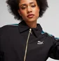 Олімпійка жіноча Puma Play Loud T7 Track Jacket Black/Green 626806-01
