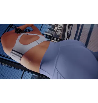 Леггинсы женские Adidas Optime Stash Pocket High-Waisted 7/8 Leggings Violet Hr5442