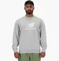 Свитшот мужской New Balance Sweet Grey MT41500AG
