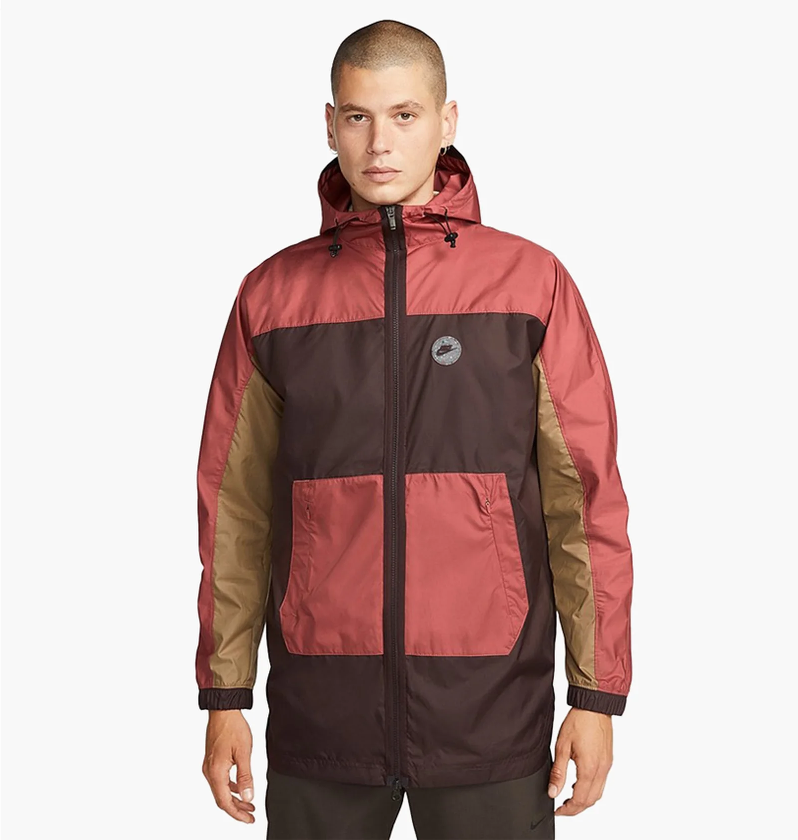 ᐉ Куртка мужская Nike Sportswear Spu Woven Jacket Brown/Peach