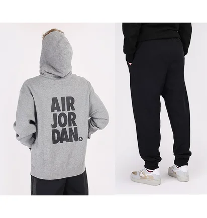 Худі чоловіче Air Jordan Jumpman Classics Printed Hoodie Grey CV2244-091