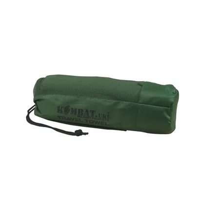 Полотенце Kombat Uk Medium Micro Fibre Towel 60X120См Green KB-MMFT-OLGR