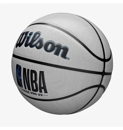 Баскетбольний м'яч Wilson Nba Forge Pro Uv Grey/Blue WZ2010801XB7