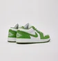 Кросівки чоловічі Air Jordan 1 Low Se White/Green HF4823-100
