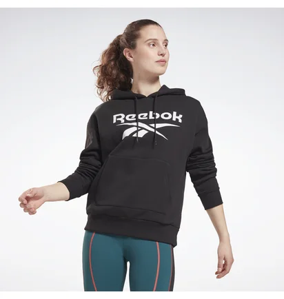 Худи женское Reebok Identity Pullover Black GS9392