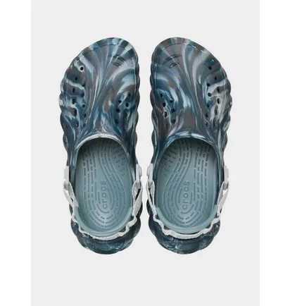 Тапочки мужские CROCS Echo Marbled Clog Blue 208454-0LE