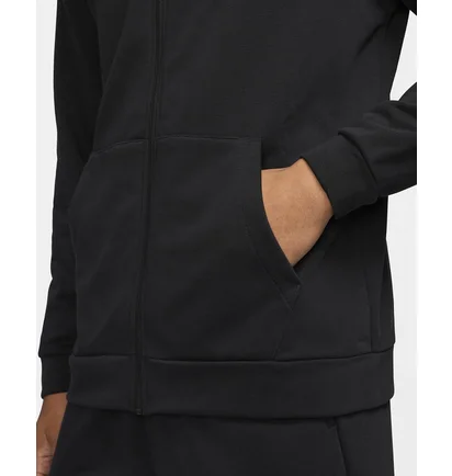 Толстовка чоловіча Nike Dry Men's Dri-FIT Hooded Fitness Full-Zip Black CZ6376-010