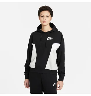 Худи женское Nike Sportswear Heritage Hoodie Fleece Black Cz8604-010
