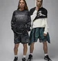 Шорты унисекс Air Jordan Printed Shorts Grey/Black FV7237-068