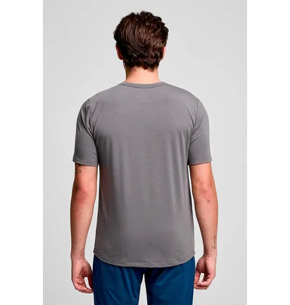 Футболка мужская Saucony Triumph Short Sleeve Grey SAM800367-CA