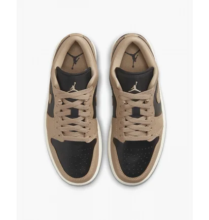 Кросівки жіночі Air Jordan 1 Low Beige/Black DC0774-201