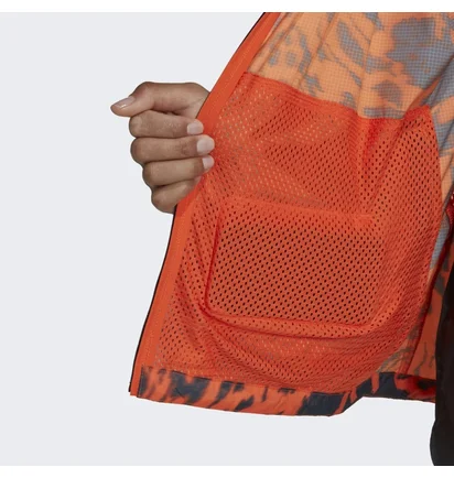 Куртка жіноча Adidas Fast Running Jacket Orange Hl1995