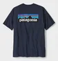 Футболка мужская Patagonia P-6 Logo Responsibili -Tee Blue NENA38504