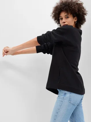 Світшот жіночий Gap Crewneck Logo Black 741683-03