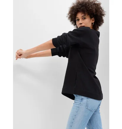 Світшот жіночий Gap Crewneck Logo Black 741683-03