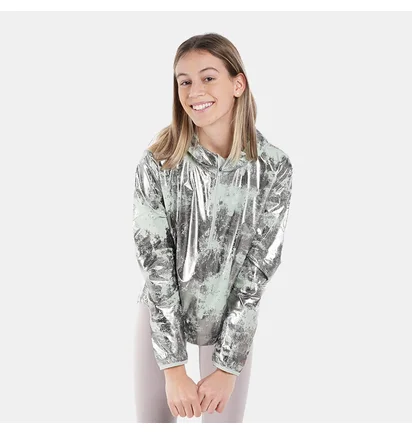 Куртка жіноча Nike Air Printed Jacket Metallic DJ8642-017