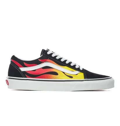 Кеди чоловічі Vans Old Skool Flames Black VN0A38G1PHN1