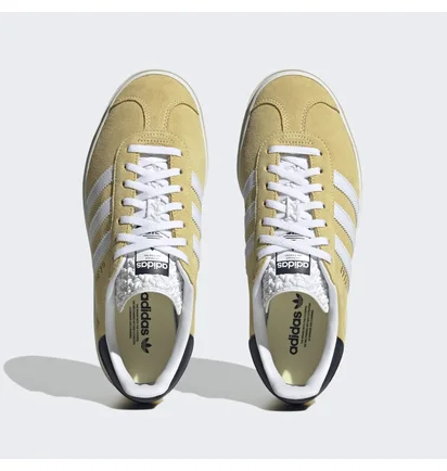 Кросівки жіночі Adidas Gazelle Bold Shoes Yellow HQ6891