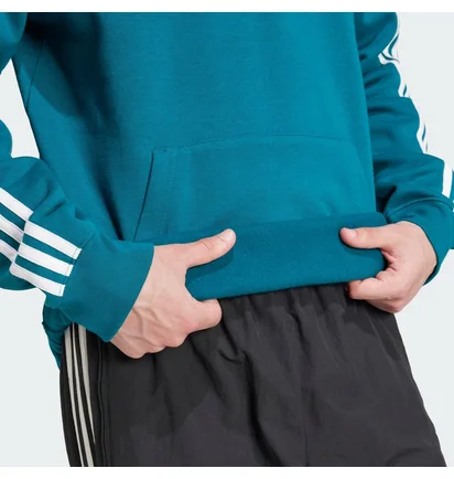 Худи мужское Adidas Adicolor Classics 3-Stripes Turquoise IZ2344