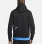 Худи мужское Nike Mens Fleece Pullover Hoodie Black Dm6873-010