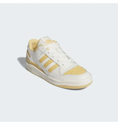 Кросівки чоловічі Adidas Forum Low Cl Shoes White/Yellow IG3780