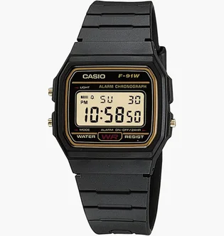 Часы унисекс Casio Standard F-91WG-9Q